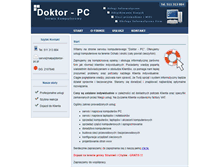 Tablet Screenshot of doktor-pc.pl